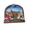 Gniew Castle Poland 3D Refrigerator Magnet Travel Souvenir view 3