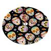 Sugar Skulls Butterfly Christmas Tree Skirt view 1