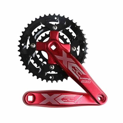 LSRRYD Bike Crankset, 22-32-44T Triple Chainring, 170 mm, Square-Taper, MTB/Road Bike, 8/9/10/11-Speed