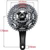 LSRRYD Bike Crankset, 22-32-44T Triple Chainring, 170 mm, Square-Taper, MTB/Road Bike, 8/9/10/11-Speed view 3