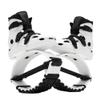 EvikoO Kangaroo Bounce Shoes, Indoor/Outdoor Aerobic Fitness Jumping Shoes, Non-Slip, Wear-Resistant, Adjustable Bounce Boots (Black + White 1, Large) view 1