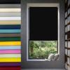 Blackout Roller Blind Without Drilling, 40 x 180 cm, Black view 1