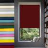 Double Roller Blind Klemmfix 35 x 60 cm, Wine Red view 1