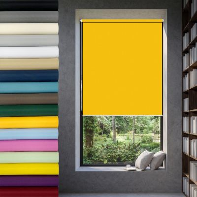Easyfix Side-Chain Blackout Blind 75 x 170 cm, Orange