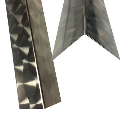 V2A Stainless Steel Edge Protection Angle, 1250 mm, 60 × 45 mm, 0.8 mm