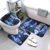 JCAKES Bathroom Rug Set with Microphone and Music Notes, 3-Piece view 2