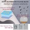 Non-Slip Bath Mat 60 x 90 cm, Super Absorbent, Quick-Drying, Washable, Natural view 2