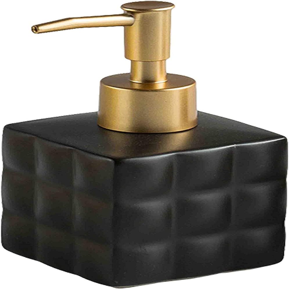 ALturN 220 ml Ceramic Soap, Shampoo, Shower Gel & Lotion Dispenser Bottle