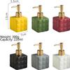 ALturN 220 ml Ceramic Soap, Shampoo, Shower Gel & Lotion Dispenser Bottle view 2