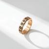 YAHOYA Anxiety Relief Flower Spinner Titanium Steel Rings for Men and Women view 2