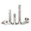 Aolity Mdingbao Structural Screws M4.2, 38 mm, Flat-Head Self-Drilling, Galvanized Stainless Steel, 30-Piece view 3