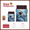 LZQPOEAS Christmas Jumping Fish Drawstring Gift Bags view 3