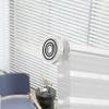 Skylight Blackout Roller Blind 40 x 110 cm, No-Drill Day-Night Duo Blind, Gray view 2