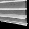 Skylight Blackout Roller Blind 40 x 110 cm, No-Drill Day-Night Duo Blind, Gray view 3