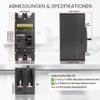 Heschen DC Molded-Case Circuit Breaker, 2-Pole, DC 1000 V, for PV Solar Systems, 300 A HSM3DC-320 view 2