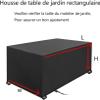 Jianghu Art 600D Patio Furniture Cover, 120 x 100 x 84 cm, Black view 2