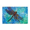 Blue Dragonfly Print 1000-Piece Premium Wooden Puzzle view 1