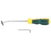 Tile Grout Removal Tool with Rubber and Steel Blades view 1