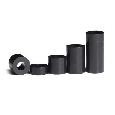 SeroNi 20-Piece Nylon Hollow Spacer Washer Set, M3–M8, Black and White
