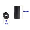 SeroNi 20-Piece Nylon Hollow Spacer Washer Set, M3–M8, Black and White view 2