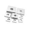 KABALI M3 M4 M5 M6 M8 Zinc-Plated Carbon Steel Square Nuts, Thin Rectangular Slider Blocks for Aluminum Profiles (50 pcs, M5-24 x 12 x 2.5 mm) view 4