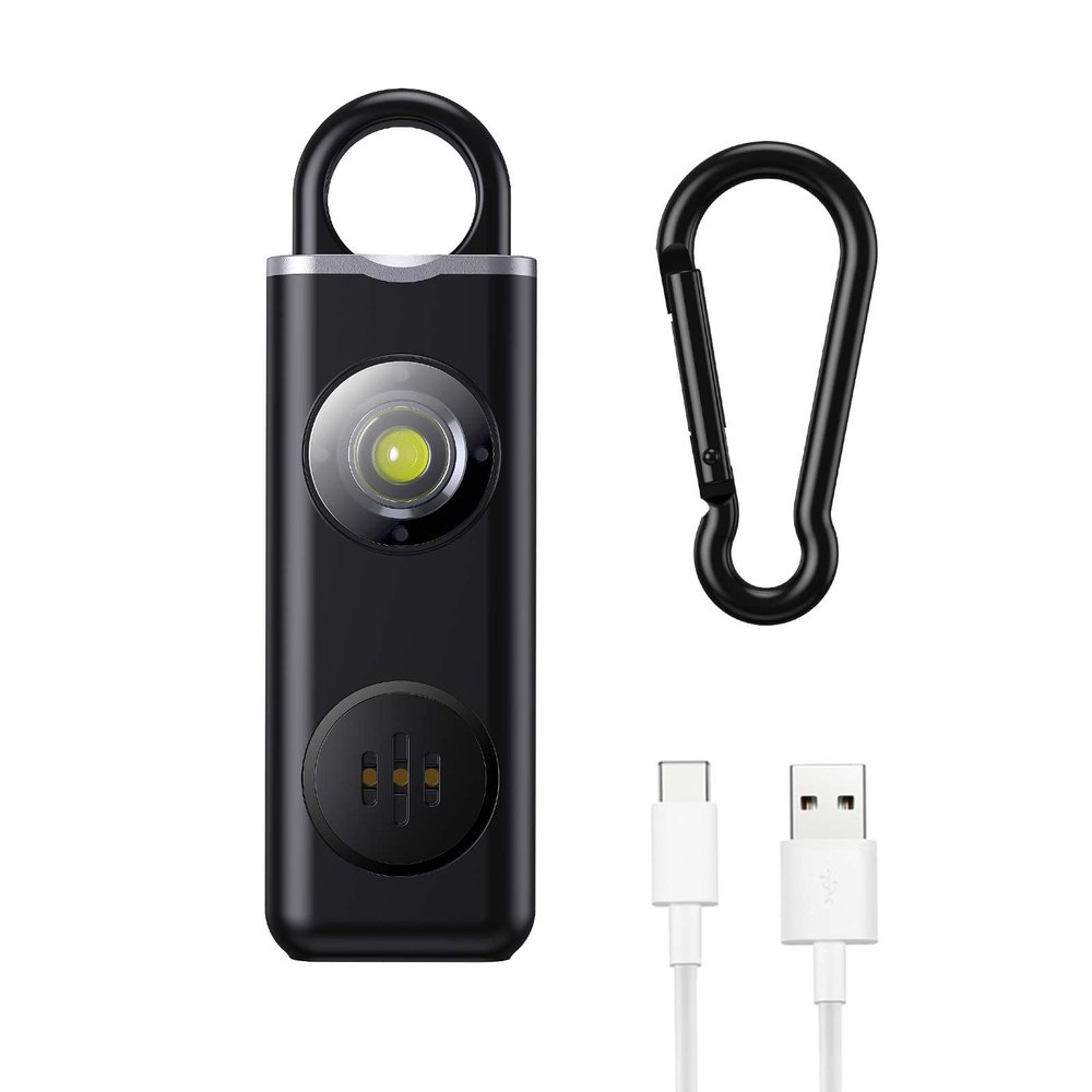 Ankilo Personal Alarm Keychain with Strobe LED, 130 dB Panic Alarm