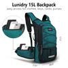 Lunidry Hydration Backpack with 3L Bladder, 15L Running Pack for Women and Men view 2