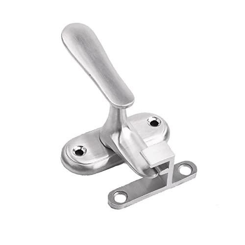 SkyjOy Stainless Steel Door and Window Handle, Lockable Sliding Window Handle, Size S