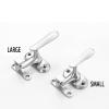 SkyjOy Stainless Steel Door and Window Handle, Lockable Sliding Window Handle, Size S view 3