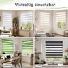 ibobu Dual Roller Blind, No Drilling, Natural Beige, 110 x 140 cm view 2