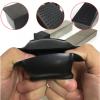 Black PVC Square Chair Leg Caps, 12-Pack, 40 x 40 mm view 2