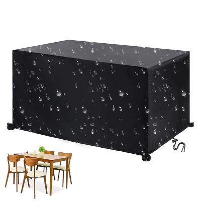 Zhadongli Art Patio Furniture Cover 300 x 180 x 75 cm, Rectangular, 420D Oxford Fabric