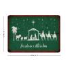 Decorative Metal Tin Sign “Merry Christmas Oh Holy Night” – Retro Christian Wall Decor view 2