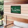 Decorative Metal Tin Sign “Merry Christmas Oh Holy Night” – Retro Christian Wall Decor view 3
