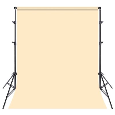 2.0 x 2.0 m Yellow Heavy-Duty Metal Backdrop Stand Kit with Carry Bag and 4 Clamps
