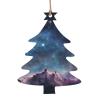 Mysterious Stars Wooden Christmas Ornaments with Rope view 1