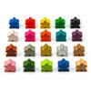 Waldfelsen 16 mm Wooden Meeples Compatible with Carcassonne, 50 Pieces, Brown view 1