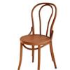 SilteD Wooden Dining Chairs, Kitchen Chairs, Retro and Nostalgic Furniture, Backrest, Stools, Movable view 1