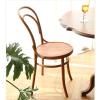 SilteD Wooden Dining Chairs, Kitchen Chairs, Retro and Nostalgic Furniture, Backrest, Stools, Movable view 2