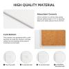 Round Absorbent Ceramic Stone Coasters, Set of 6 with Holder view 4