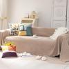 FR Chenille Sofa Cover for 1/2/3/4-Seater, L/U-Shaped Sofa, Sofa Bed or Lounge Chair, 180 x 260 cm, Khaki view 1