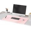 Custom-Size PU Leather Desk Mat Mouse Pad with Edge Protection view 1