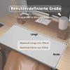 Custom-Size PU Leather Desk Mat Mouse Pad with Edge Protection view 2
