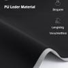 Custom-Size PU Leather Desk Mat Mouse Pad with Edge Protection view 3