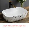 GLigeT Small Countertop Bathroom Sink with Black Faucet view 2