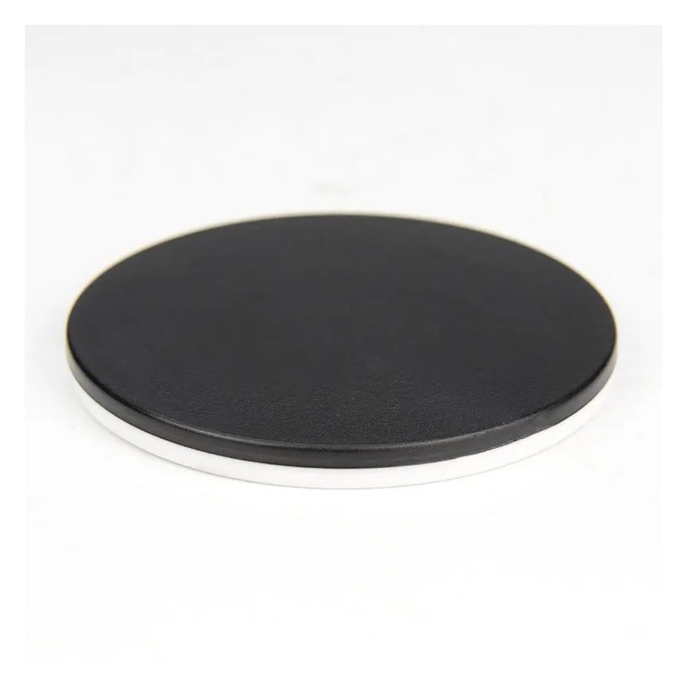 Microscope Accessory Kit, Stereo Microscope Base, Black Work Plate, Round Plastic Microscope Slides (Size: 100 mm)
