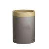 Modern Large-Capacity Wastebasket for Home, Living Room, Kitchen, and Bedroom (Gray, L) view 1