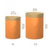 Modern Large-Capacity Wastebasket for Home, Living Room, Kitchen, and Bedroom (Gray, L) view 2