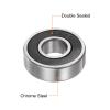QUARKZMAN 12-Pack 6000-2RS Deep-Groove Ball Bearings, 10 x 26 x 8 mm, Carbon Steel, Double-Shielded, ABEC-1, Z1 view 4