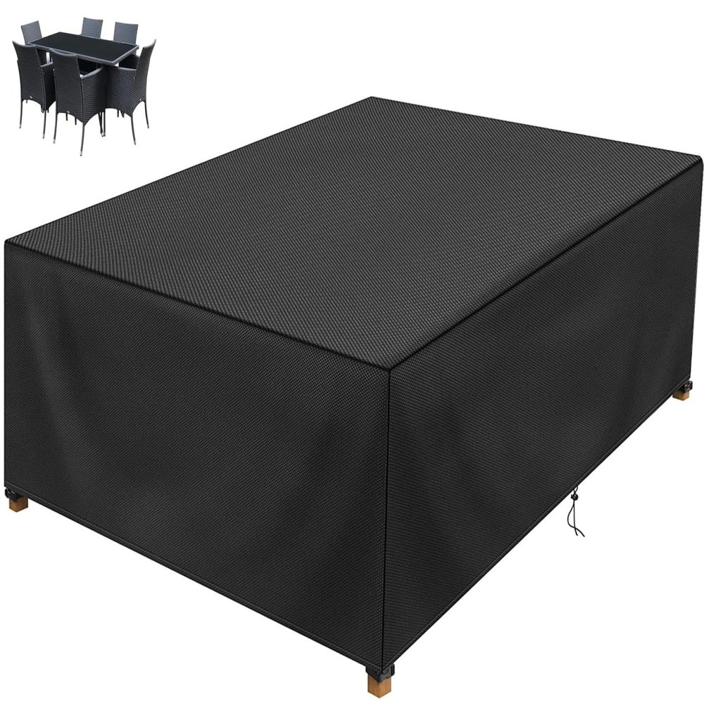 KDXAOBEI 320 x 240 x 85 cm Patio Furniture Cover, 420D Oxford, Waterproof
